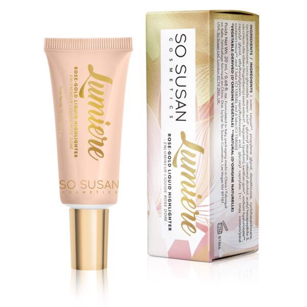 So Susan Cosmetics Rose-Gold Liquid Highlighter